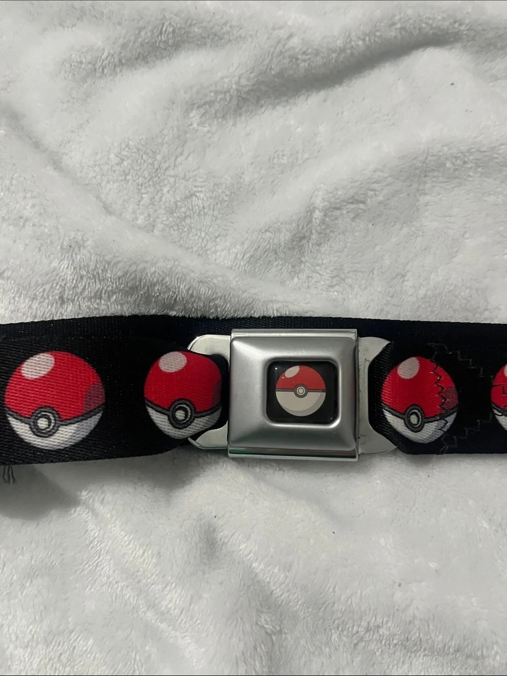 Buckle Down Pokemon Seatbelt Style Boys Belt